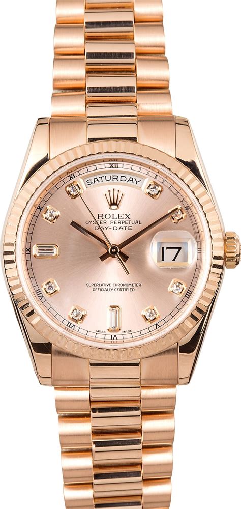 pink gold president rolex|rolex rose gold 40mm president.